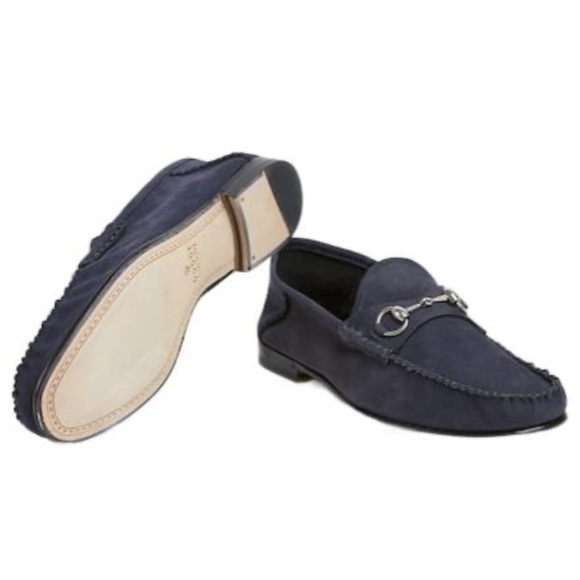 Gucci Gigi Loafer 'Navy Suede' - Picture 2 of 11
